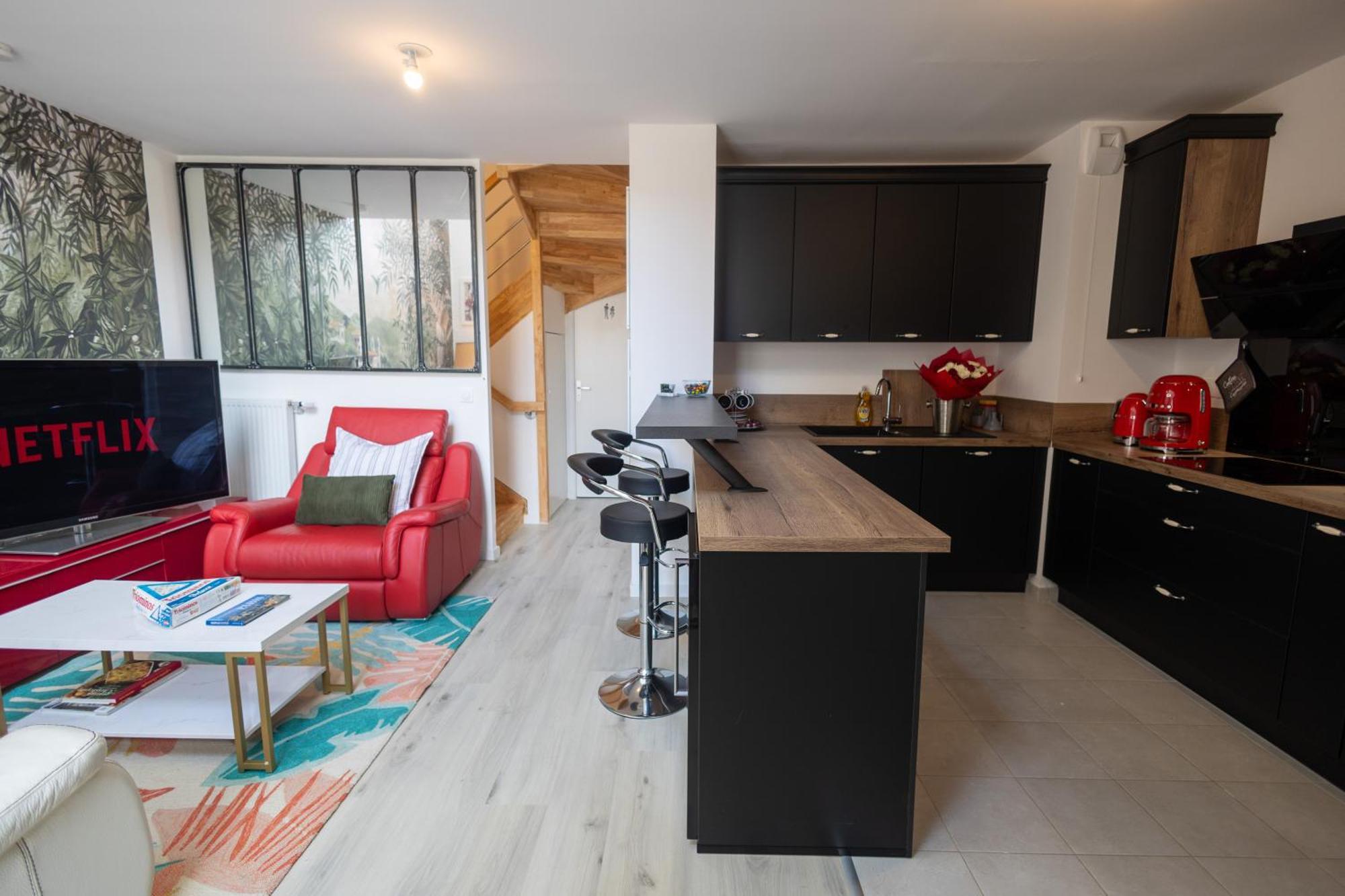 Duplex Complet - Proche Dysney Land Paris Apartment Bussy-Saint-Georges Luaran gambar